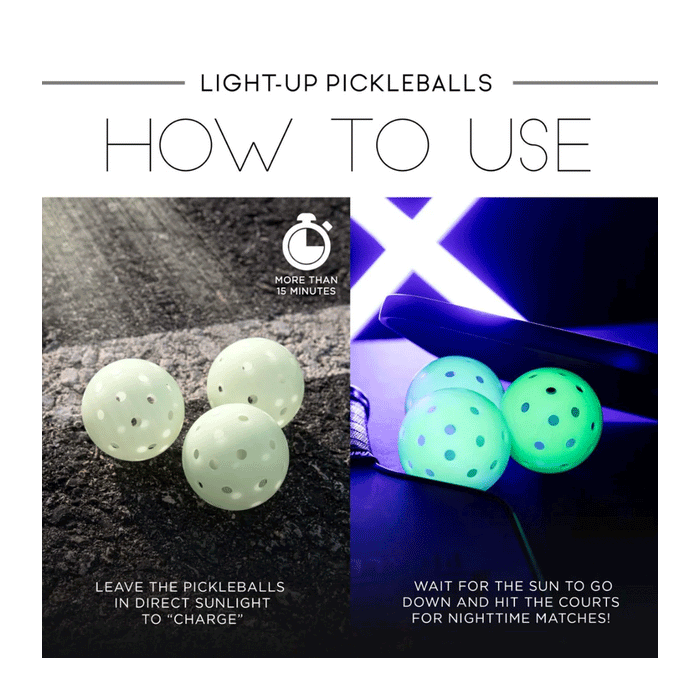 Franklin glow in the dark pickleball balls