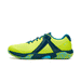 kanso dragonfly 2 indoor court shoe from sweden lime / blue color