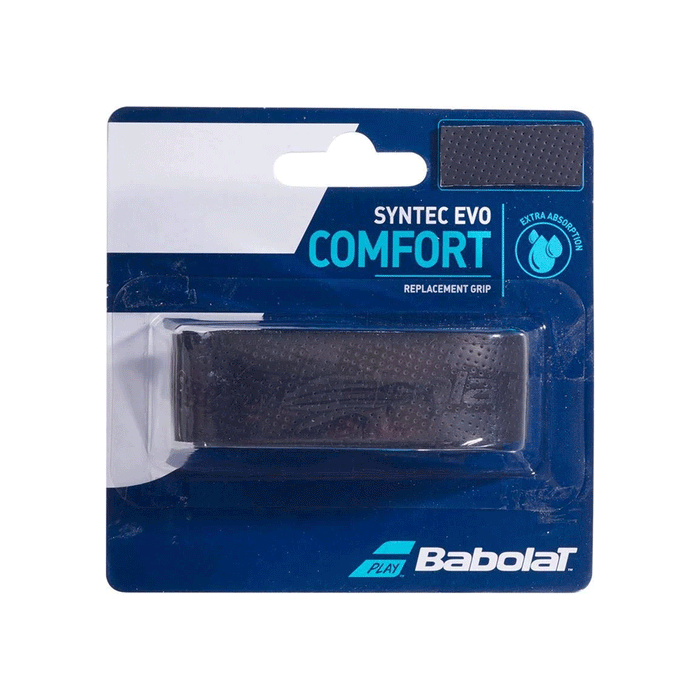 Babolat synte evo cushion grip for tennis squash and pickleball black