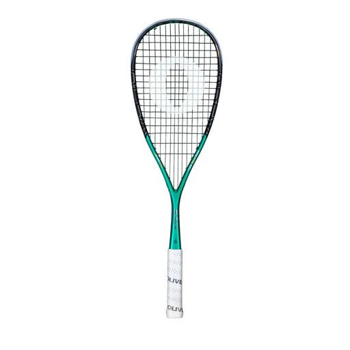 Oliver Apex 920 ce Squash racket with green and black design on a white background