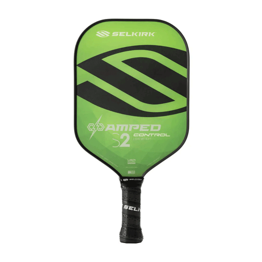 selkirk amped control s2 lime green pickleball paddle