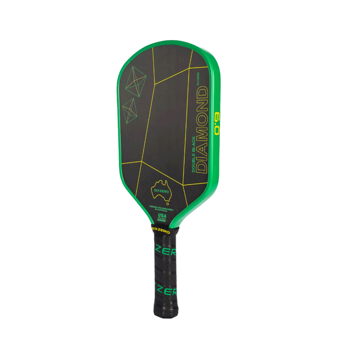 six zero sixzero double black diamond dbd 16mm australia aussie pickleball paddle