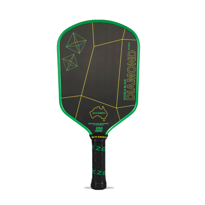 six zero sixzero double black diamond dbd 16mm australia aussie pickleball paddle