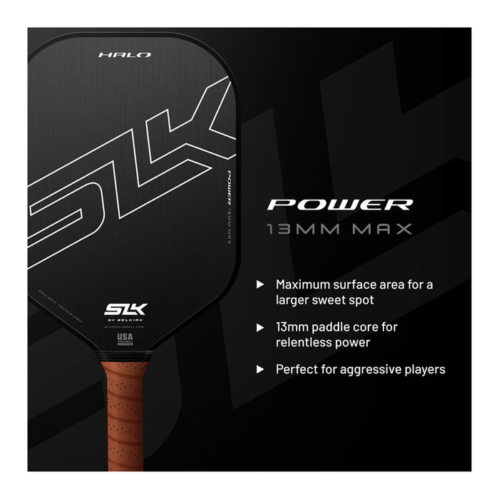 selkirk halo max power pickleball paddle t700