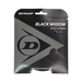 dunlop black widow 16g shaped polyester string tennis