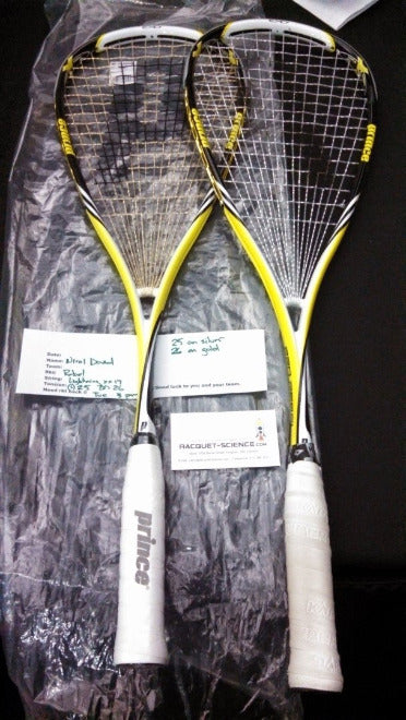 nicol david's squash racquets Women's world Team Squash Championships 2014 official stringer