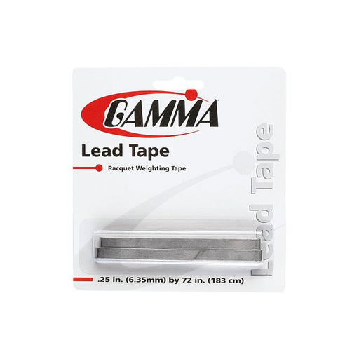 gamma lead tape .25 inch customize racquets paddles balance 