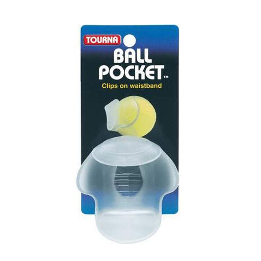 Tourna Ball pocket - clips on to hold one tennis ball.