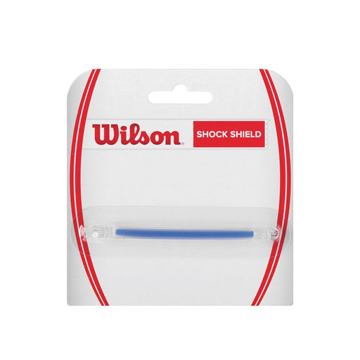 Wilson shock shield vibration damemener string clicps on ends to secure