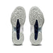 Asics Blast FF 2 squash badminton pickleball indoor shoe white blue colorway sole