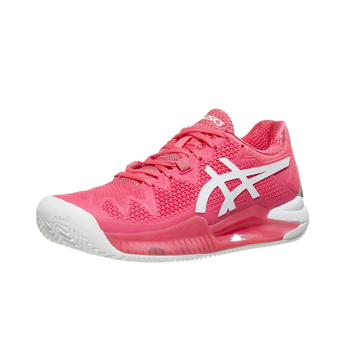 asics gel reolution 8 pink cameo tennis pickleball hardcourt shoe footwear durable supportive kingston ontario canada racquetscience