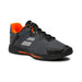 babolat sfx3 outdoor court shoe for tennis pickleball black orange colour lareral side