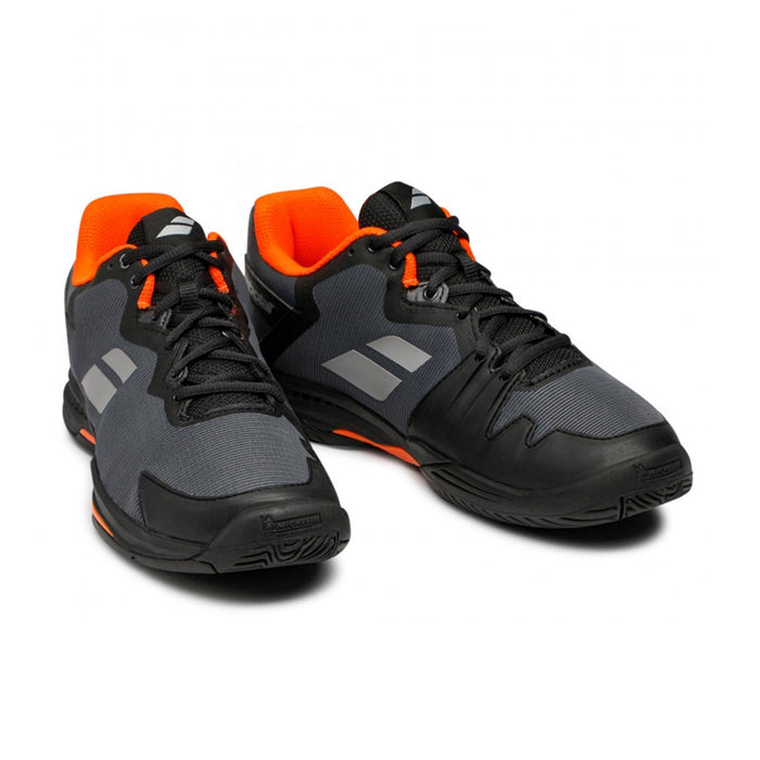 Babolat Men's SFX3 All Court Tennis Shoe (Black/Orange)