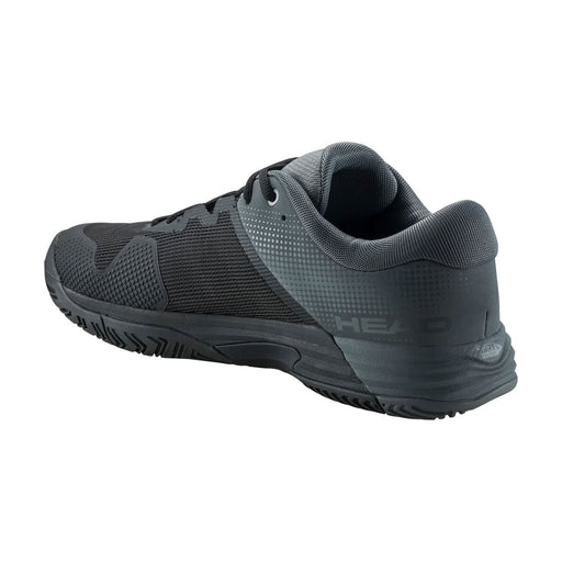 head revolt evo 2.0 tennis pickleball shoes in black grey color at racquet science kingston ontario canada medial view