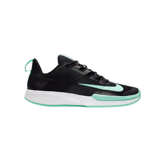 nike vapor lite hc tennis shoe green black white colors lightweight