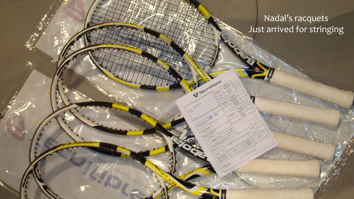 Racquet stringing & service