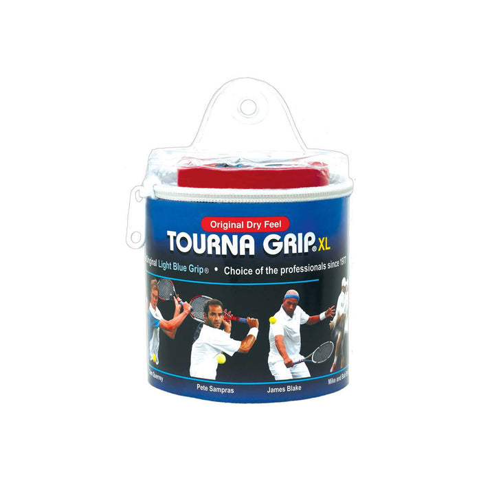 tourna grip xl 30 pack overgrip for tennis pickleball squash and badminton ultimate sweat absorption