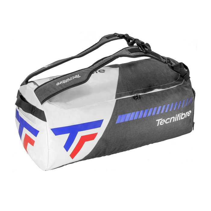TECNIFIBRE RACKPACK ICON L duffel style bag for squash, tennis, pickleball, and badminton.