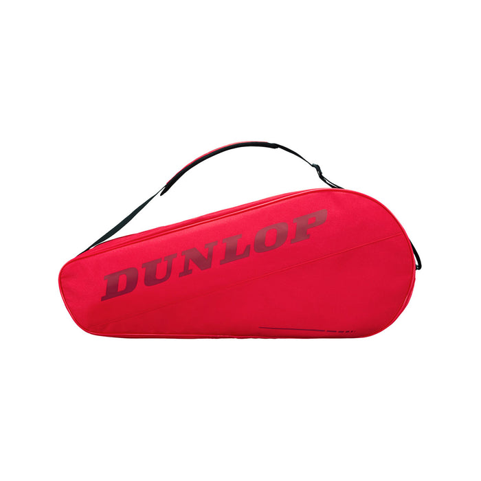 dunlop cx club 3 racquet bag red super simple basic tennis squash badminton