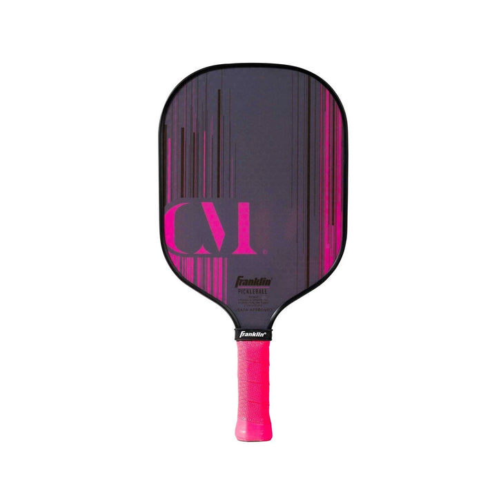 christine mcgrath pickleball paddle hot pink grey black colors 13mm
