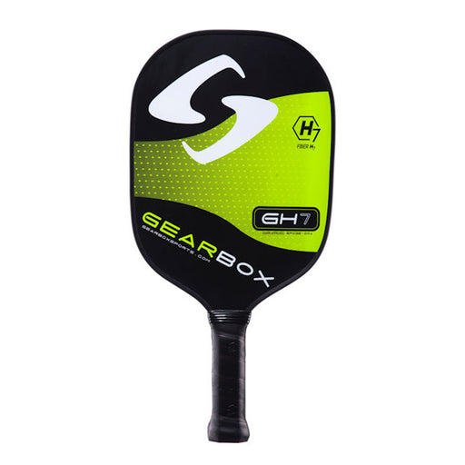 Gearbox GH7 green lime pickleball paddle composite face honeycomb core great value good
