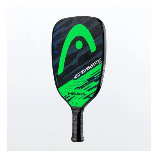 head gravity sh short handled pickleball paddle green blue sides graphite texture for spin ping pong table tennis grip