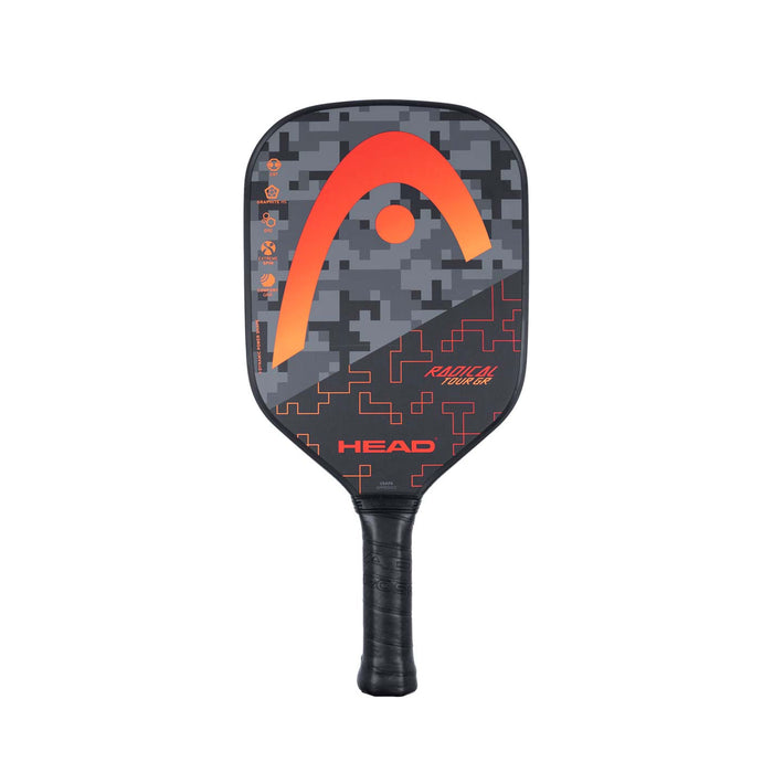 head radical tour gr red pickleball paddle carbon graphite face honeycomb 16in textured power stability kingston ontario canada