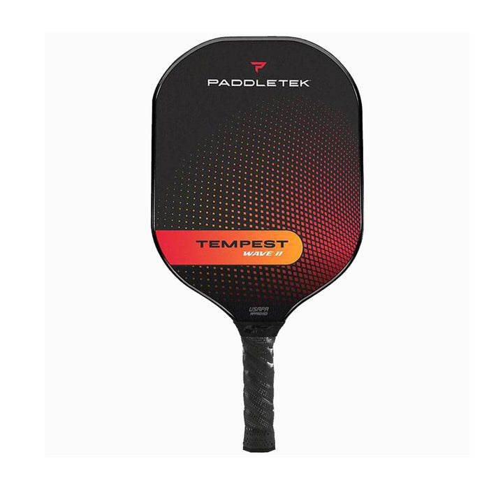 paddletek tempest wave II graphite face control style red color