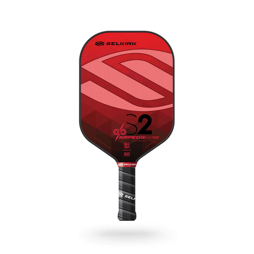 selkirk amped s2 lightweight red pickleball paddle texture spin large sweetspot ontario canada