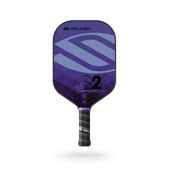 selkirk amped s2 lightweight purple ontario canada pickleball paddle texture spin large sweetspot