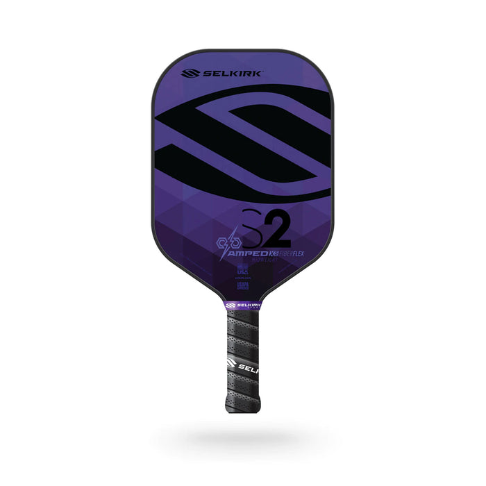 selkirk s2 amped pickleball paddle 2021 texture spin large sweetspot ontario canada purple