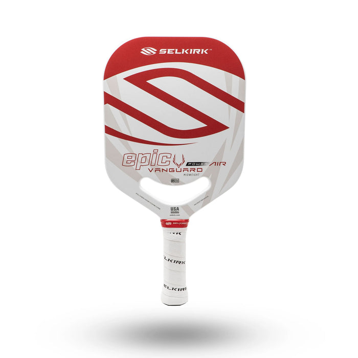 selkirk vanguard power air epic red pickleball paddle available at Racquet Science