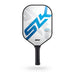selkirk evo soft max pickleball paddle 16mm graphite face white and blue