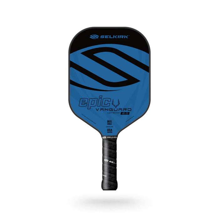 selkirk vanguard 2.0 pickleball paddle carbon graphite spin ontario canada blue