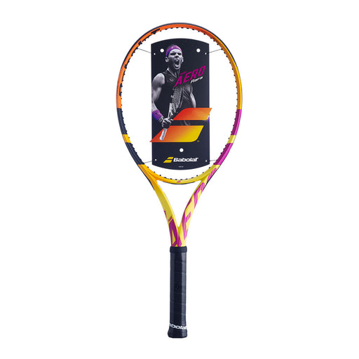 babolt pure aero rafa pink orange yellow tennis racquet ontario kingston unstrung