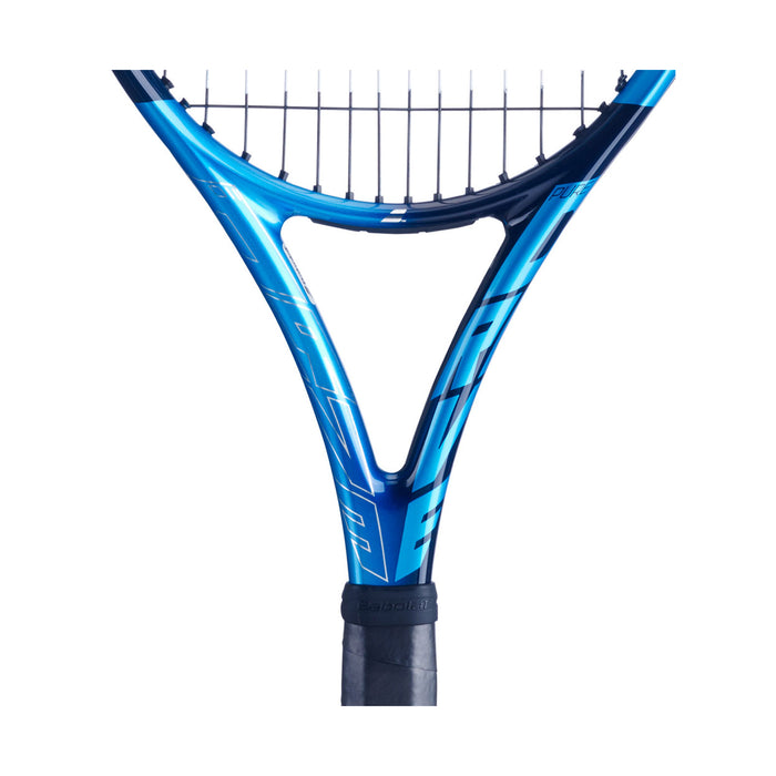 babolat pure drive 21 2021 110 sq in oversize tennis racquet racket shaft close up