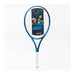 babolat pure drive lite unstrung tennis racquet full view with header card straight on view