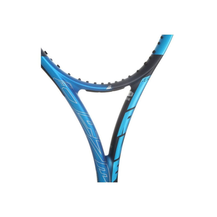 babolat pure drive lite unstrung tennis racquet view throat area