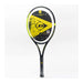 dunlop sx 300 tour tennis racquet max spin racket for advanced players. Black and yellow colorway.