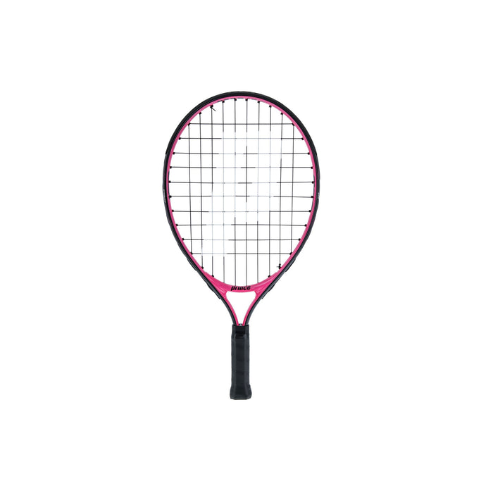 Prince pink 19 juniour tennis racquet ages 5 years and under.