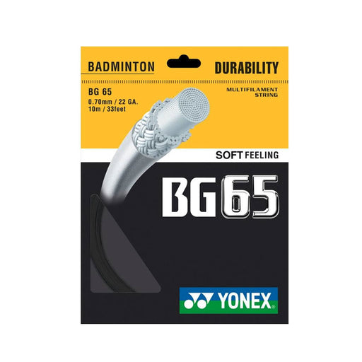 Yonex BG 65 badminton string black