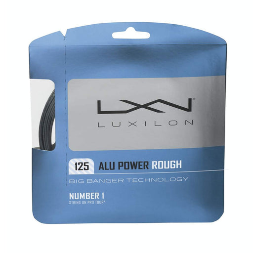 Luxilon alu power rough 125 17g tennis string polyester spin atp pro's best hybrid 