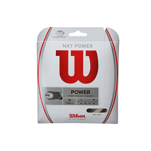 Wilson nxt power 16 multifilament tennis string gut like power and feel